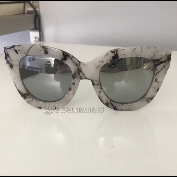 Quay Sugar and Spice Marble Sunglasses - Picture 4 of 8